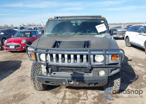 2006 Hummer H2 Suv из США, поврежденный, VIN 5GRGN23U86H100835